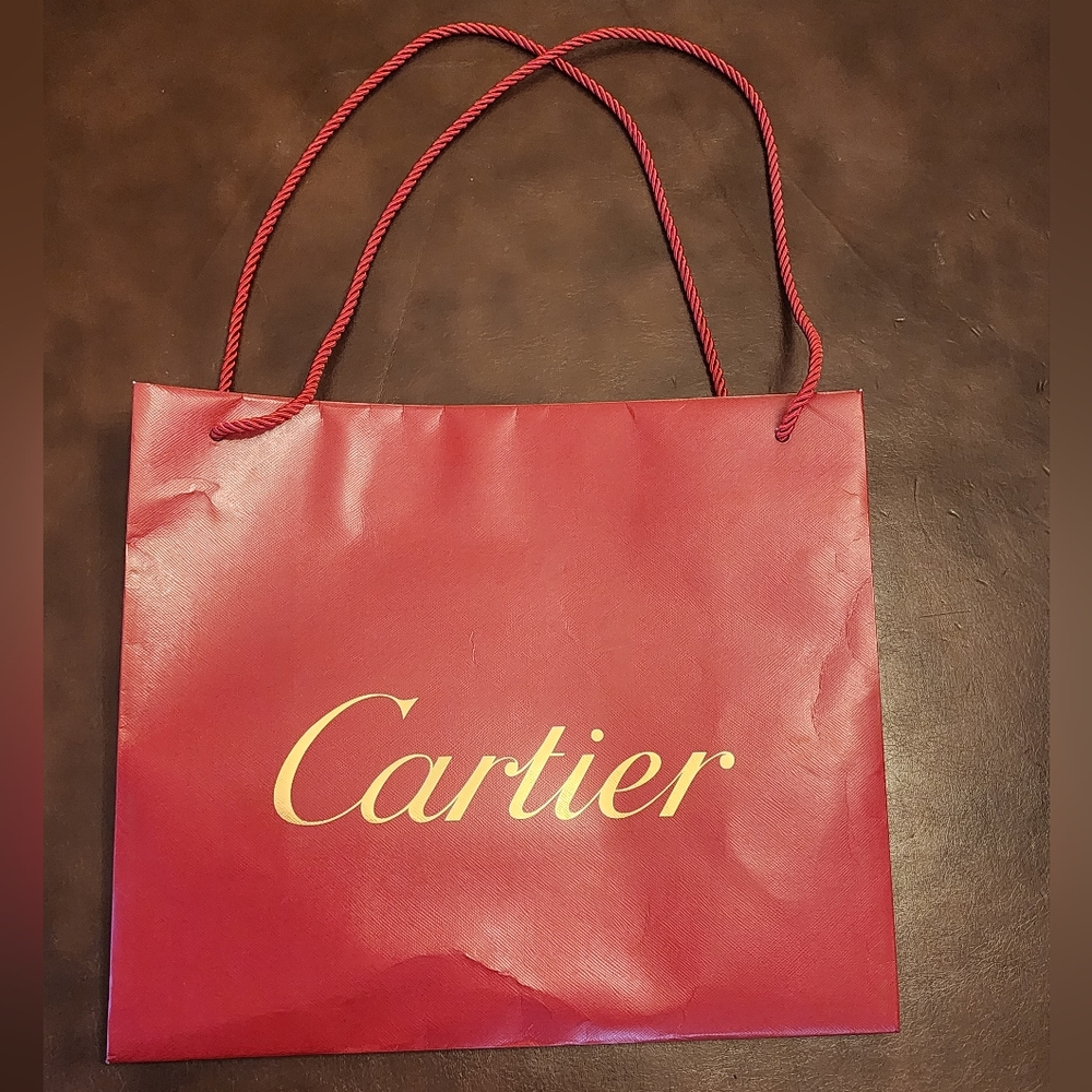 Cartier Gift Bag Red